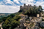 Castello, l'antico palazzo reale, Obidos Portugal. 